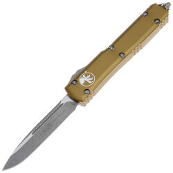 Нож Microtech Ultratech S/E Apocalyptic сталь M390 рукоять Tan Aluminum (121-10APTA)