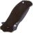 Нож ZT 0350 DLC сталь S30V рукоять G10