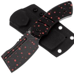 Нож Kansept Korvid S Fixed Zombie Blood сталь 14C28N рукоять G10