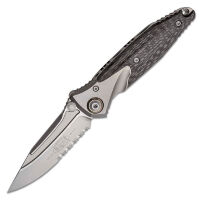 Нож Microtech SOCOM Bravo S/E PS сталь M390 рукоять Titanium/Carbon Fiber (260-8CFTI)