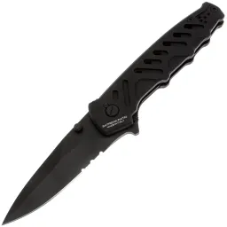 Нож Extrema Ratio Caimano Nero N.A. Black сталь N690 рукоять Black Aluminium
