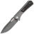 Нож Vanguard Continuum stonewash сталь M390 рукоять Gray Ti/Chaotic CF