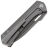 Нож Vanguard Continuum stonewash сталь M390 рукоять Gray Ti/Chaotic CF