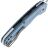 Нож Vosteed Psyop satin сталь Elmax рукоять Blue Norplex UltreX Micarta