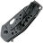 Нож FOX Suru Blackwash сталь N690Co рукоять Black Aluminium (FX-526 ALB)