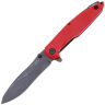 Нож Mr.Blade Convair Gen.2 blackwash сталь D2 рукоять Red G10