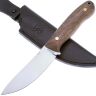 Нож Горностай ЦМ сталь 95Х18 рукоять орех (АИР Златоуст)