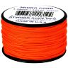 Паракорд Atwoodrope Micro Cord Neon Orange 38м
