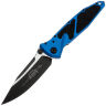 Нож Microtech SOCOM Elite S/E black сталь M390 рукоять Blue Aluminium (160-1BL)