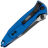 Нож Microtech SOCOM Elite S/E black сталь M390 рукоять Blue Aluminium (160-1BL)