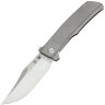 Нож Kansept Bison satin сталь S35VN рукоять Gray Titanium/Frag Pattern