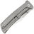 Нож Kansept Bison satin сталь S35VN рукоять Gray Titanium/Frag Pattern