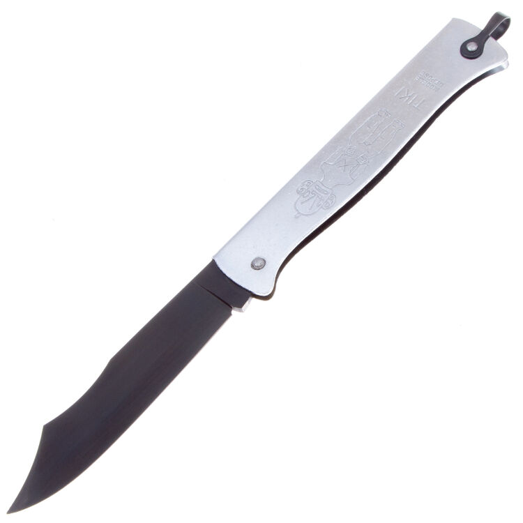 Нож Douk-Douk Le Tiki Folder сталь Carbon Steel рукоять сталь (DD829GM)