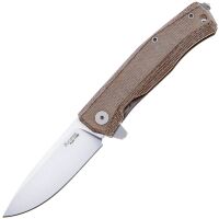 Нож Lion Steel Myto сталь M390 рукоять Natural Canvas Micarta (L/MT01CVN)