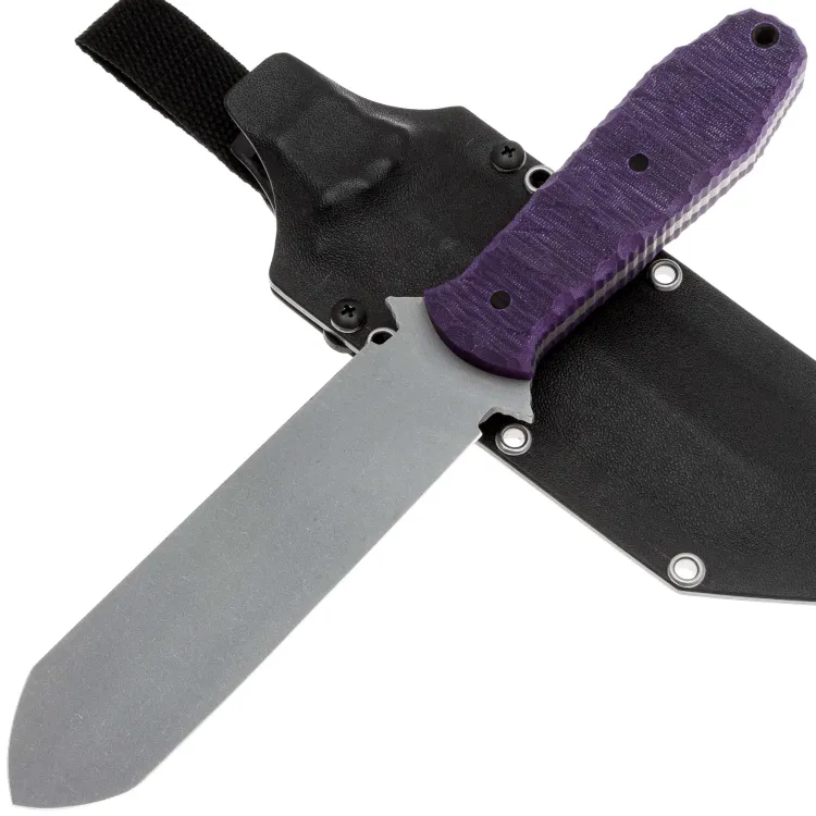 Нож Волчий Век Lancette сталь N690 WA рукоять Purple G10