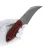 Нож Волчий Век Коготь сталь PGK WA рукоять Black/Red G10