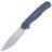 Нож WE Knife Seer сталь CPM-20CV рукоять Blue Ti (WE20015-2)