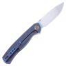 Нож We Knife Seer сталь CPM-20CV рукоять Blue Ti (WE20015-2)