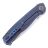 Нож WE Knife Seer сталь CPM-20CV рукоять Blue Ti (WE20015-2)