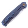 Нож We Knife Seer сталь CPM-20CV рукоять Blue Ti (WE20015-2)