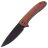 Нож WE Knife Saakshi Blackwash сталь CPM-20CV рукоять Cuibourtia Wood (WE20020C-3)
