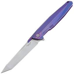 Нож Rike Knife 1707T сталь M390 рукоять Blue Ti