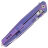 Нож Rike Knife 1707T сталь M390 рукоять Blue Ti