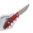 Нож Sencut Sylor satin сталь D2 рукоять Red G10 (S25056-3)