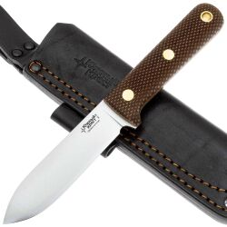 Нож Южный Крест Кефарт мини конвекс сталь VG-10 рукоять микарта койот (249.2050)