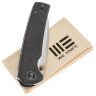 Нож We Knife Subjugator сталь CPM-20CV рукоять Marble CF/Gray Titanium (WE21014D-1)