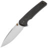Нож WE Knife Subjugator сталь CPM-20CV рукоять Marble CF/Gray Titanium (WE21014D-1)