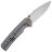 Нож WE Knife Subjugator сталь CPM-20CV рукоять Marble CF/Gray Titanium (WE21014D-1)