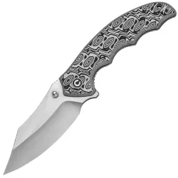 Нож CIVIVI Pentad satin сталь Nitro-V рукоять Black/White Vortex Micarta (C24068-3)
