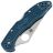 Нож Spyderco Delica 4 Serrated сталь K390 рукоять Blue FRN (C11FSK390)