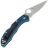 Нож Spyderco Delica 4 Serrated сталь K390 рукоять Blue FRN (C11FSK390)