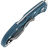Нож Spyderco Delica 4 Serrated сталь K390 рукоять Blue FRN (C11FSK390)