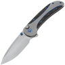 Нож WE Knife Zizzit beadblast сталь CPM-20CV рукоять Gray Titanium/Marble CF (WE23031-3)
