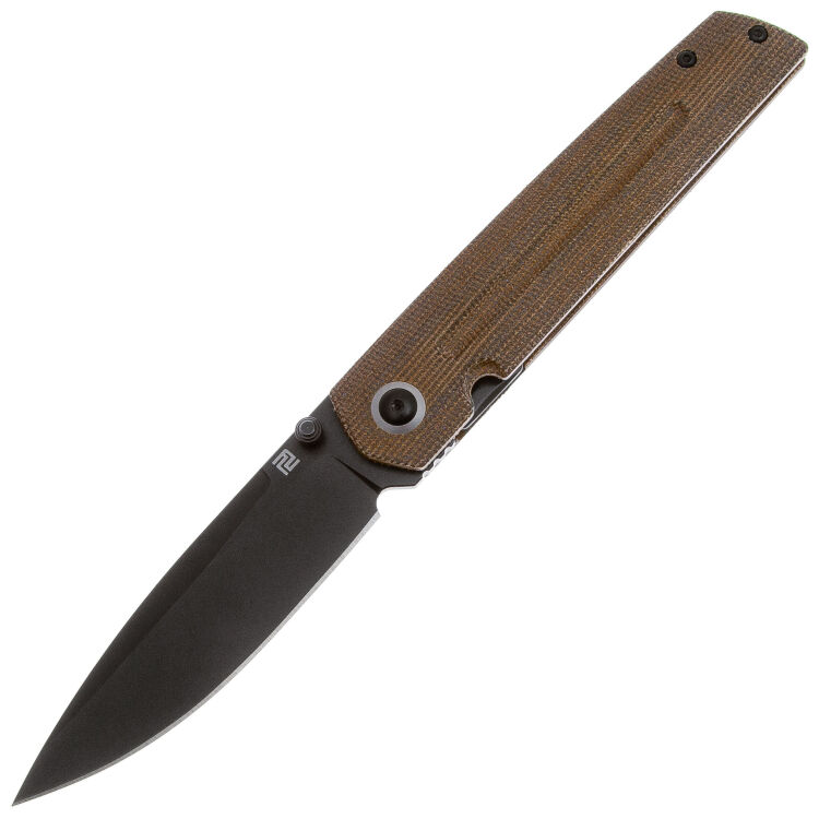 Нож Artisan Cutlery Sirius PVD сталь S35VN рукоять Green Micarta