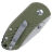 Нож Kizer Contrail Satin сталь 154CM рукоять Green G10