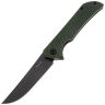 Нож Ruike P122-MG black cталь 14C28N рукоять Green Micarta