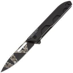 Нож Extrema Ratio Ferrum T Black Warfare сталь N690 рукоять Black Aluminium