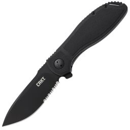 Нож CRKT Prowess Drop Point Serrated сталь AUS-8 рукоять GFN (K290KKS)
