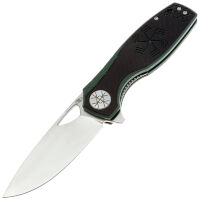 Нож Reptilian Тобол-01 сталь D2 рукоять Black/Green G10
