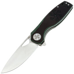 Нож Reptilian Тобол-01 сталь D2 рукоять Black/Green G10