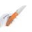 Нож Kansept Main Street satin сталь 154CM рукоять Orange G10