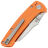 Нож Kansept Main Street satin сталь 154CM рукоять Orange G10