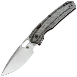 Нож Vosteed Psyop stonewash сталь Elmax рукоять Black Norplex UltreX Micarta