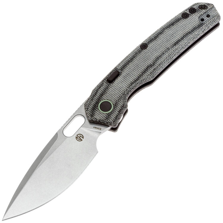 Нож Vosteed Psyop stonewash сталь Elmax рукоять Black Norplex UltreX Micarta