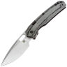 Нож Vosteed Psyop stonewash сталь Elmax рукоять Black Norplex UltreX Micarta