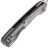 Нож Vosteed Psyop stonewash сталь Elmax рукоять Black Norplex UltreX Micarta